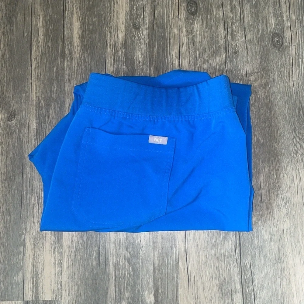 Mens FIGS Pisco Basic Scrub Pants - Royal Blue XXL tall
